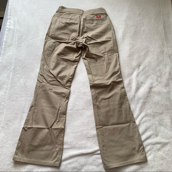 3/$30 Dickies Khaki Flare Pants - Picture 3 of 3